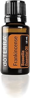 زيت اللبان العطري doTERRA - يدعم الوظيفة الخلوية الصحية ، ويعزز الرائحة الشعور بالاسترخاء ، ويدعم الوظيفة المناعية والعصبية الصحية ؛ للانتشار أو الاستخدام الداخلي أو الموضعي - 15 مل
