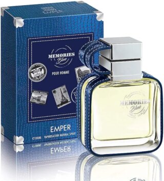امبر عطر ميموريز بلو للرجال – رذاذ العطر , 100 مل – 6291103669322