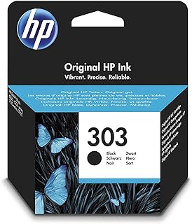 خرطوشة الحبر HP 303 الأسود الأصلية [ T6N02AE ]