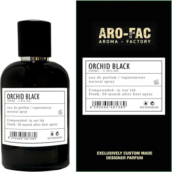 او دي بارفان اوركيد بلاك 100 مل – افضل عطر مصمم ليدوم طويلا للرجال والنساء من ارو فاك