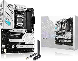 اسس لوحة ام روج ستريكس B650-A للالعاب واي فاي 6E AM5 (LGA1718) رايزن 7000 (12+2 مرحلة طاقة، DDR5، 3xM.2، منفذ PCIe® 4.0، شبكة LAN 2.5G، واي فاي 6E، USB 3.2 الجيل 2×2 منفذ نوع سي®)، Socket AM5