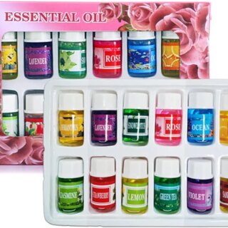 Essential Oils Set, Starter Kit Essential Oils for Diffusers for Home Aromatherapy Oils Gift Set- 24 Bottles*3mL