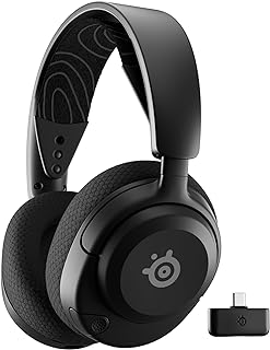 SteelSeries Arctis Nova 5 Wireless Multi-System Gaming Headset — Neodymium Magnetic Drivers — 100+ Audio Presets — 60 HR Battery — 2.4GHz or BT — ClearCast Gen2.X Mic — PC, PS5, PS4, Switch, Mobile