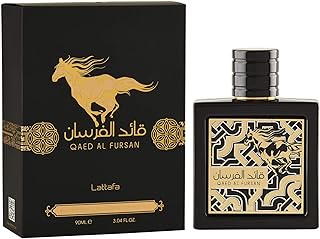 لطافة عطر عربي مستورد قاعد الفرسان او دي بارفان – 90 مل (للرجال والنساء)