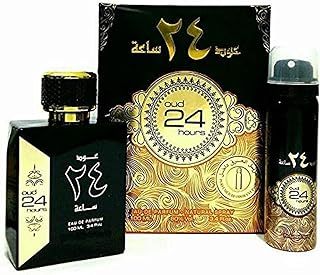 عطر عود 24 ساعة من ارض الزعفران، او دي بارفان، 100 مل، للجنسين