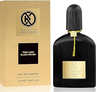 عطر طوني لورد بلاك اوركيد للنساء من كريسيون كرياشن - او دي بارفان - 25 مل