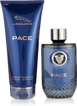 بيس من مجموعة هدايا جاغوار - عطر للرجال - عطر، 100 مل - 200 مل، قطعتان