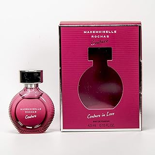 عطر او دي بارفان ان لوف من روشاس مادموزيل كوتور، حجم ميني 4.5 ميني، للنساء، 4.5 ملليلتر