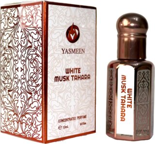 ياسمين بيور وايت مسك الطهارة 12 مل عطر عالي الجودة للنساء والرجال ذو تركيز سميك 2