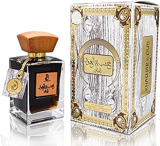 عربيات عطر خشاب اند عود وايت – او دي بارفان برائحة العنبر وخشب الارز للرجال والنساء، 100 مل