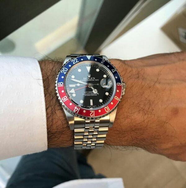 ⁦ساعة رولكس GMT كوبي ماستر كوالتي وتس0558054211⁩ - الصورة ⁦4⁩
