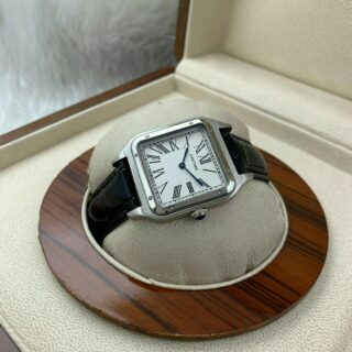 ساعة كارتير رجالي جلد سانتوس ماستر كوالتي وتس0558054211